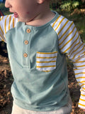 Harvest Blooms Boys Henley - L+E